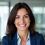 Ritratto professionale di Giulia Rossi, CEO e Fondatrice di Luce di Lucciola