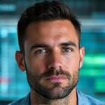 Ritratto professionale di Marco Bianchi, CTO di Luce di Lucciola